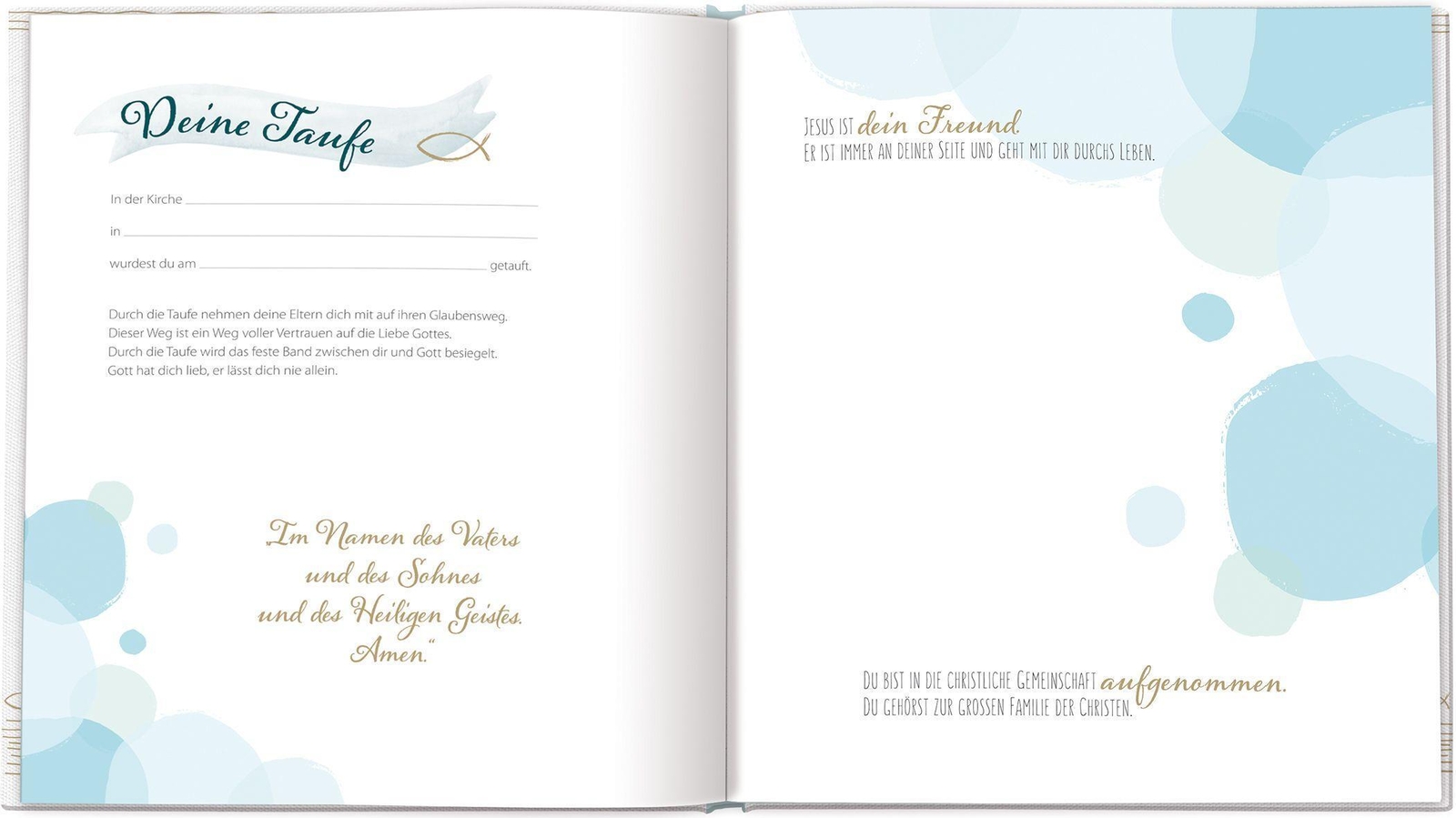 Thumbnail - Meine Taufe | Erinnerungsalbum | Brigitte Goßmann | Buch | 48 S. |