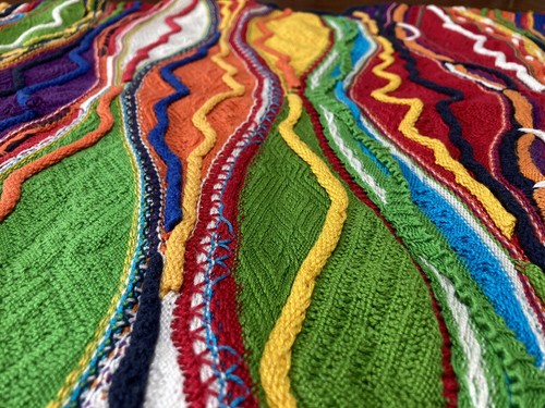 COOGI Women's Cotton Knitted Short Sleeve Sweater Size S Australia Vintage No 02 - Picture 19 of 23