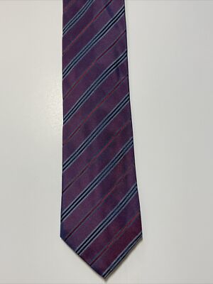 brioni purple tie