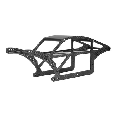 Für TRX4M Kohlefaser Comp Chassis Rahmen Kit für 1/18 RC Rock Crawler Auto7227