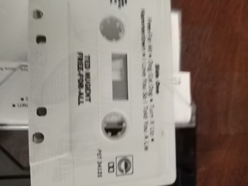 Ted Nugent "Free For All" Cassette Tape Vintage 1976 Rock/Heavy Metal - Picture 3 of 5