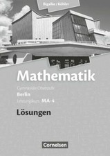 Mathematik Leistungskurs Ma-4. Lösungen zum ...