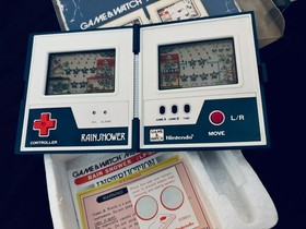 Nintendo Game & Watch Rain Shower battery operated classic toy game hobby