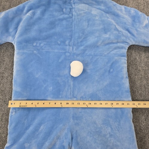 InquisitorMaster Drake Blue Bunny Youth Y3XL Sleepover Pajama Hooded Costume - Picture 8 of 24