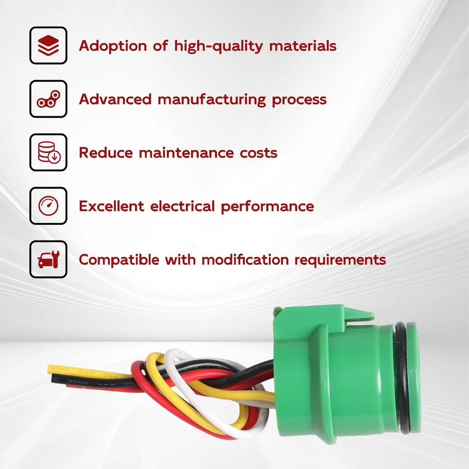 Plugue de reparo de alternador chicote de fios conector pigtail de 4 fios para 1990-93 Honda Accord - Imagem 3 de 4