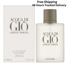 Image of Acqua Di Giorgio Armani Gio Eau de Toilette Pour Homme New and authentic-100ml)