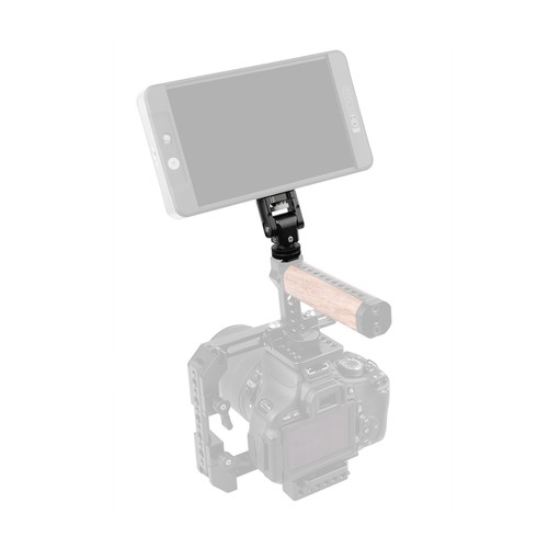 CAMVATE Camera Monitor Holder Tilts 180° w/ Hot Shoe Mount for DSLR Video Camera - Picture 3 of 8