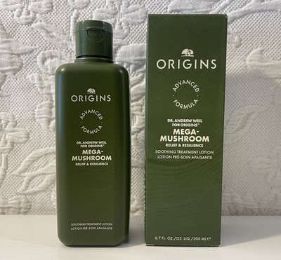 DR. Andrew Weil Origins Mega Mushroom Relief Resilience Lotion 6.7oz Exp 11/2027