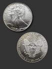 1988 Silver Eagle. BU perfect example. .9999 Silver. Nice toning