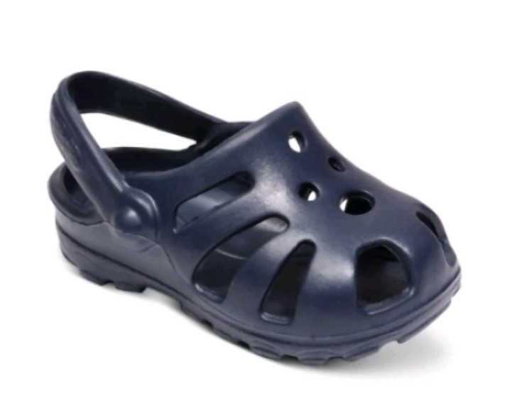 First Impressions Baby Neutral Closed Toe Sandal Dark Blue Size 4 (9-12m) NWT   