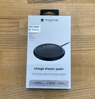 Mophie Charge Stream Pad+ - Black Plus Qi Universal Apple Samsung Universal