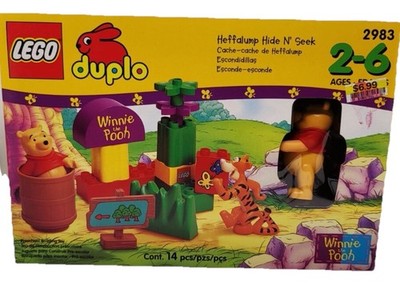 RARE LEGO Duplo 2983 Winnie The Pooh Heffalump Hide N Seek NEW