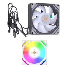 90mm ARGB LED PWM Cooling Fan Desktop CPU Air Cooling Quiet Operate For PC Case
