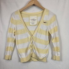 Hollister Y2K Cardigan Cropped Short Sleeve Y...