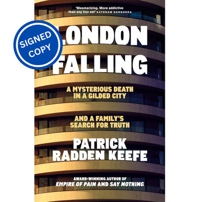 Signed Book - London Falling by Patrick Radden Keefe First Edition 1st Print