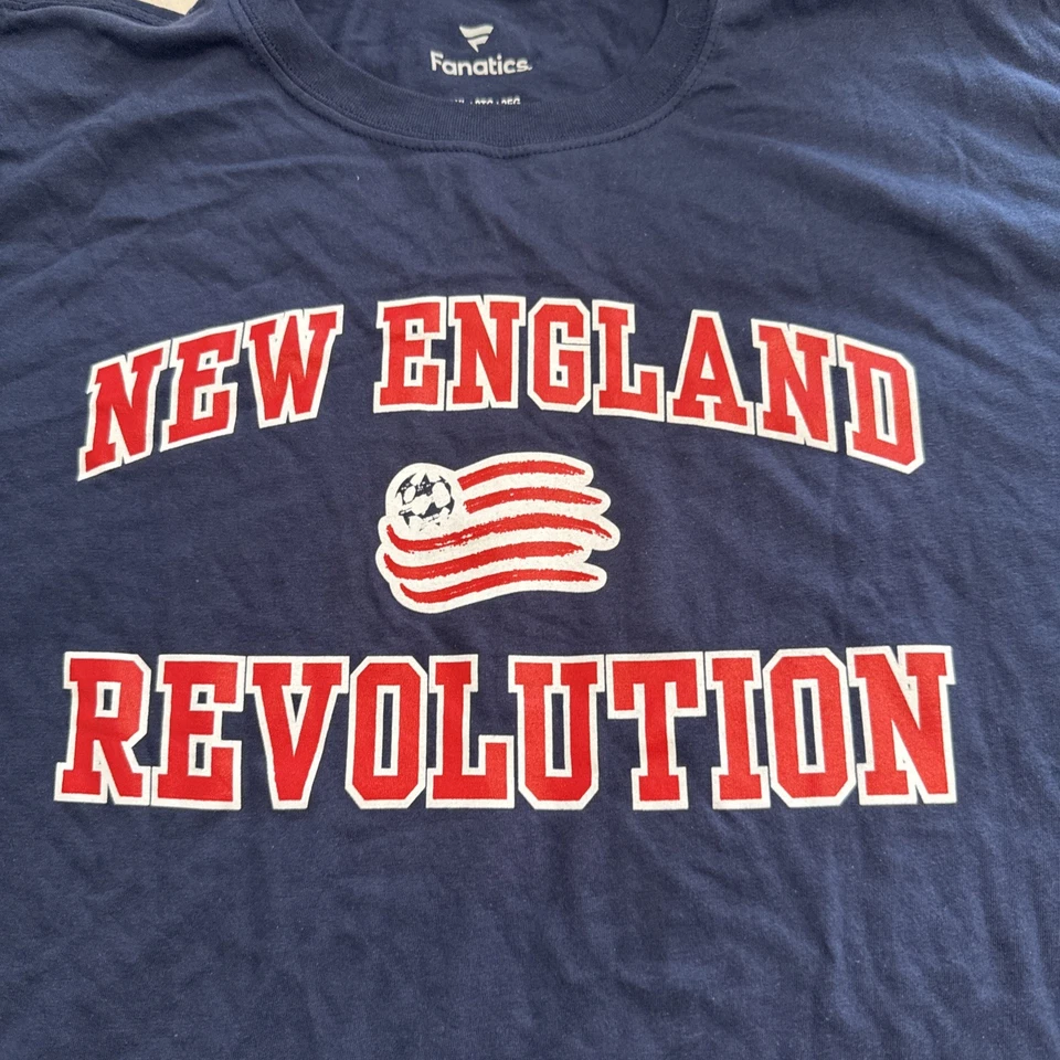New England Revolution Fanatics Tee Size 2XL NWOT - Image 2 of 4