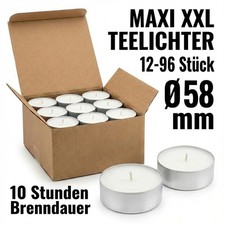 CANDRA XXL Teelichter Ø58mm   10 Stunden Bre...