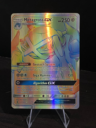 The Pokémon Company Metagross GX 157/145 Guardians Rising Holo Secret Rare EN