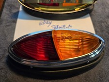 IFA P70 F8 F9 Schiffchen Leuchten Rückleuchten 2 Stück Chromrahmen Rücklicht