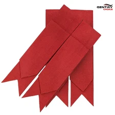 Scottish Tartan Plain Red Flashes Traditional Highalanders Kilt Sock Accessories