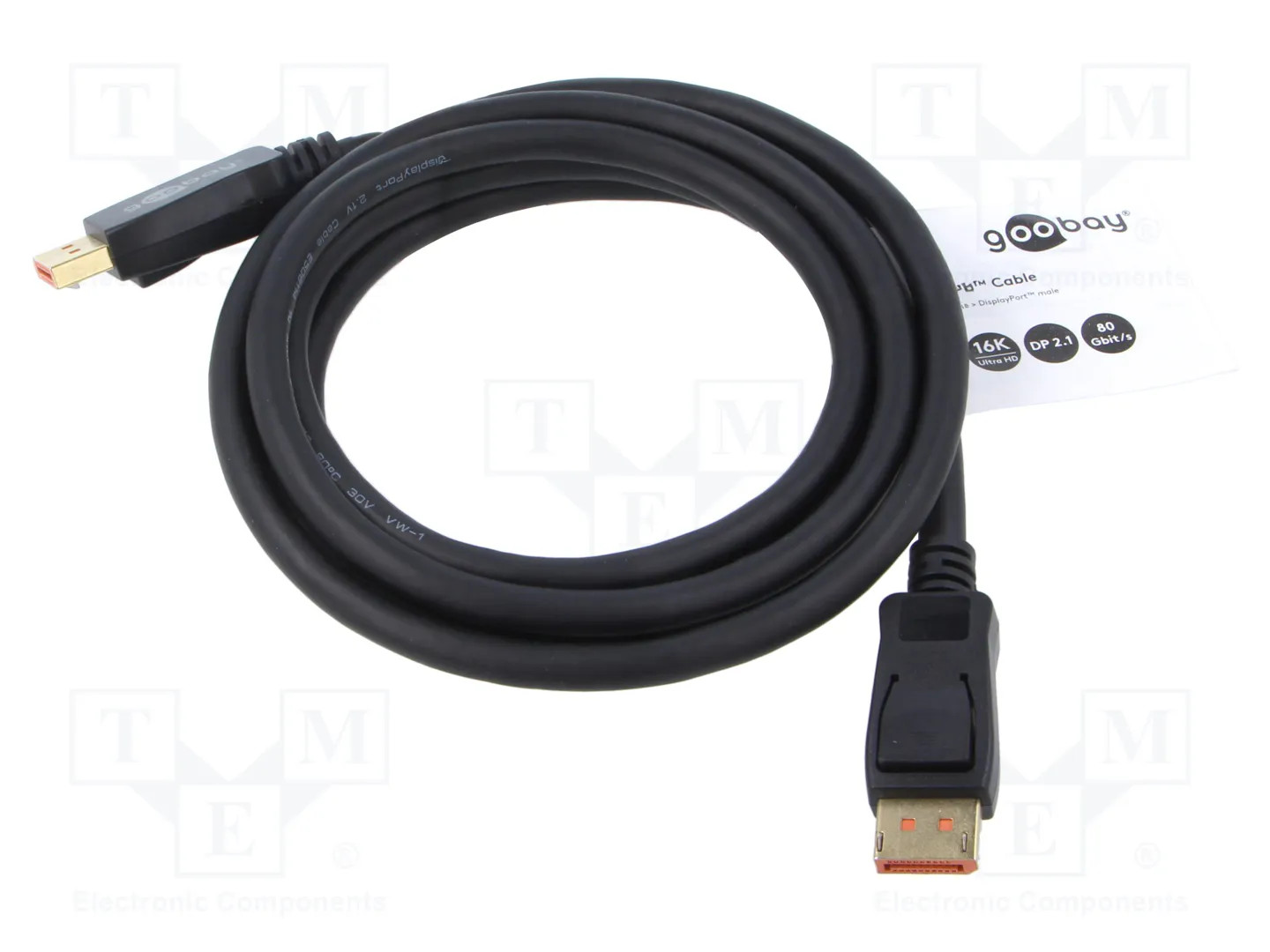 Goobay Câble Displayport 2.1 16K (2 M) - Image 2