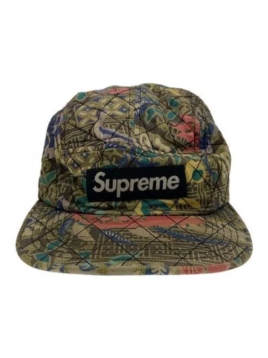 Casquette Supreme Free multicolore motif total homme AEl15