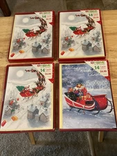 VTG Lot 4 Sealed Boxes Rite Aid Home For The Holidays Christmas Cards 56 Cards