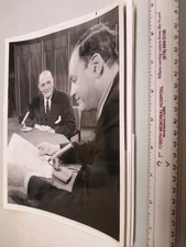 NBC TV show photo 1970 WORLD COUNCIL of CHURCH Edwin Newman Eugene Carson