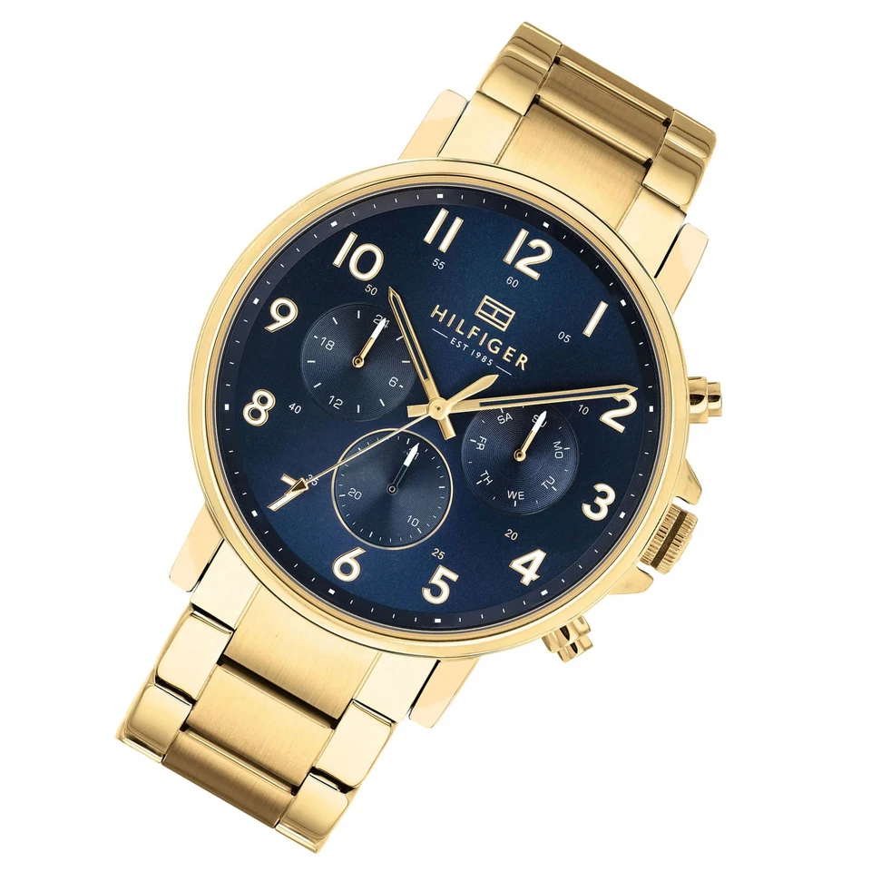 Tommy Hilfiger Multi-function Gold Steel Men's Watch - 1710384 - image 2 of 4