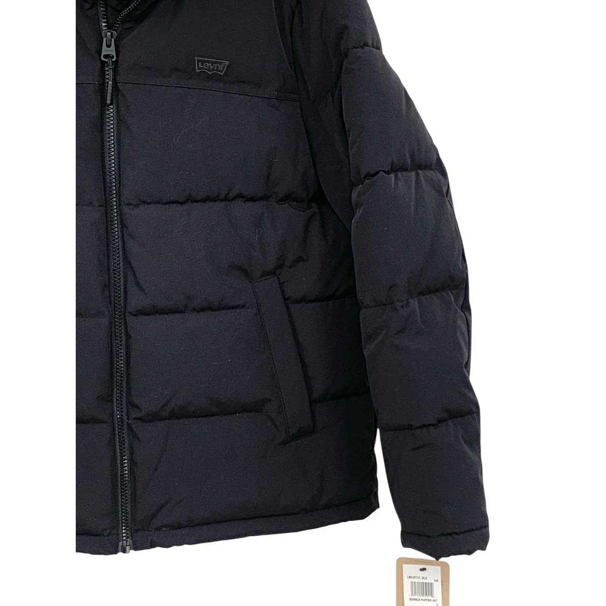 LEVI'S Mens Bubble Puffer Jacket Ultra-Loft Insulation Size Large