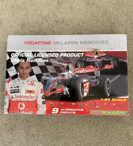Micro Scalextric Lewis Hamilton Vodaphone McLaren Edition