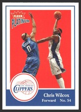 Chris Wilcox #62 2003-04 Fleer Platinum Los Angeles Clippers