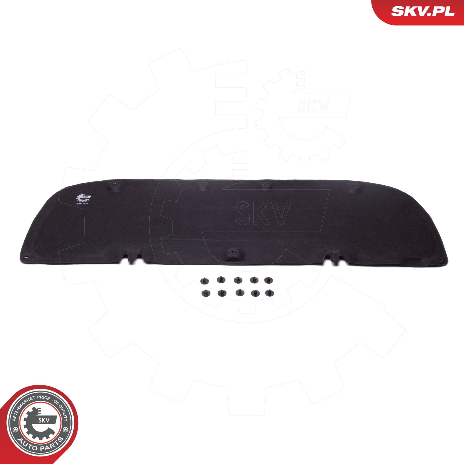 Für ESEN SKV 97SKV908 soundproofing of the bonnet of TOYOTA Rav4 IV