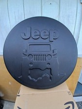Jeep Wrangler Jk Spare Tire Hard Cover Oem- Mopar Jeep On The Rocks
