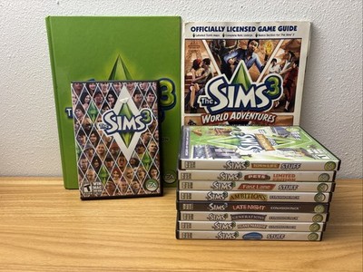 The Sims Expansion Base Collection Sims 3 + 9 Expansions With Guide Bundle