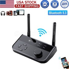 Transmitter Receiver Long Range Bluetooth 5.3 For TV Home Stereo Audio Adapter