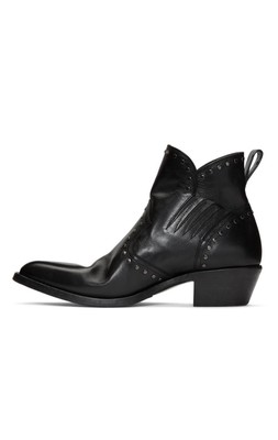 RARE Brand New YSL Saint Laurent Dakota Stud Boots 41.5 | eBay