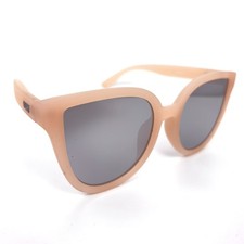 QUAY Australia Paradiso Pink Sunglasses Mirror Silver Lenses Eyewear