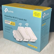 TP-Link AV 600 Powerline WiFi Extender Kit 3 Pack