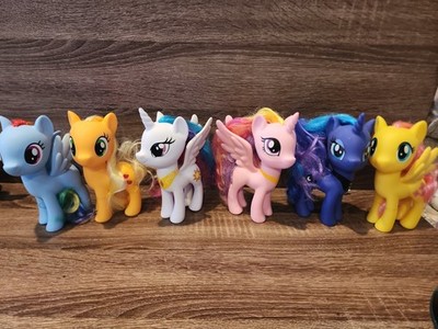 My Little Pony G4 Brushable Lot of 6 MLP Ultimate Equestria Collection 6'' Inch