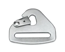 RJS Racing Equipment Harness Hardware - Snap Hook - Steel - Natural - Each