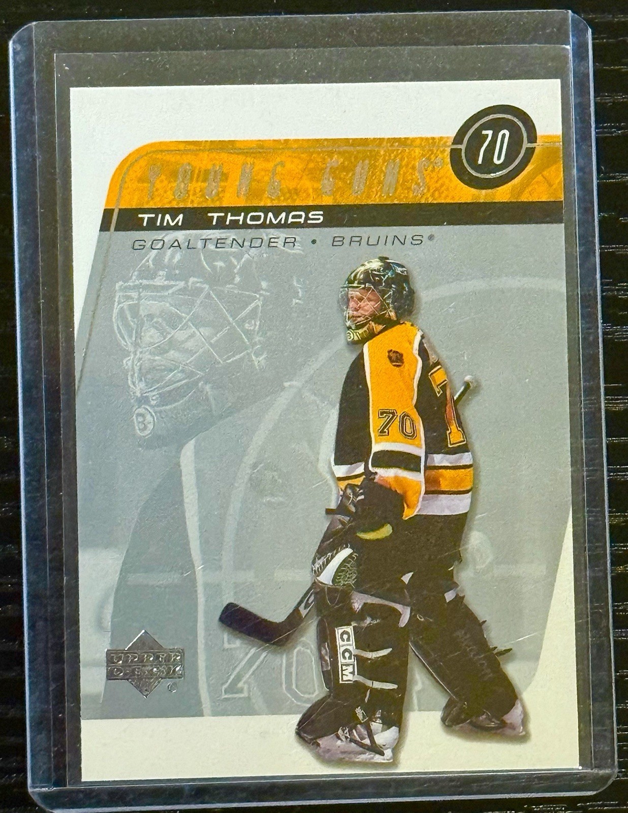 2002-03 Upper Deck Tim Thomas RC Young Guns Rookie #429