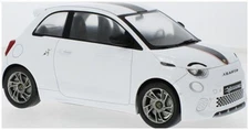 MCG Model Car Group 1:18 Scale Fiat 500e Abarth White 2024