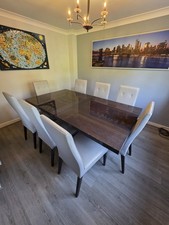 8 Seater Extending Dining Table and Chairs