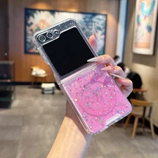 Gradient Glitter Shockproof Magnetic Case For Samsung Galaxy Z Flip 7 6 5 4 3