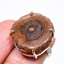 Solar Quartz Gemstone Handmade 925 Sterling Silver Jewelry Ring Size 6 w274