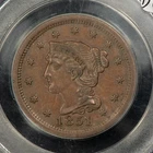 Photo of a 1851-P Large Cent from an eBay listing that sold on Jul 21, 2026