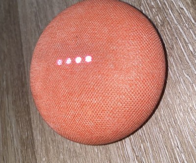 Google Nest Mini Wired Smart Home Speaker Black GA00781-US for