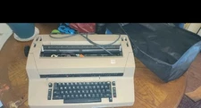 Vintage IBM Selectric II Typewriter Retro Beige Color w/ Accessories and Fonts 