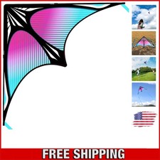 Bright Blue Delta Kite 60"x30" - Easy Assembly for Outdoor Family Adventures